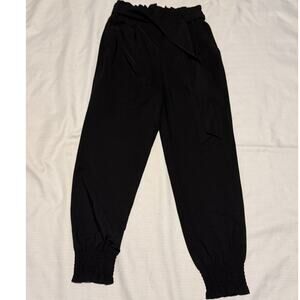 Grace Karin Black Pants - Small Pull On Pants Jogger